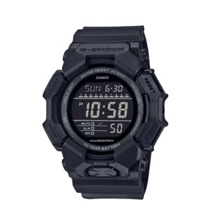 【CASIO 卡西歐】G-SHOCK 十年電力 軍士黑 數位顯示 GD-010-1A1 51.9mm