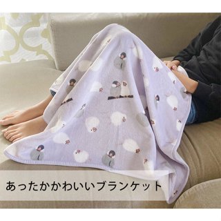 現貨 70x100公分 日本 空調毯 文鳥 日本毯子 法蘭絨 防靜電 鳥雜貨 懶人毯 毯子 冷氣毯 小鳥