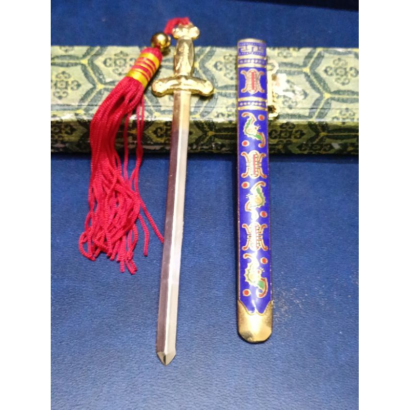 景泰藍~拆信刀/45年收藏品讓藏