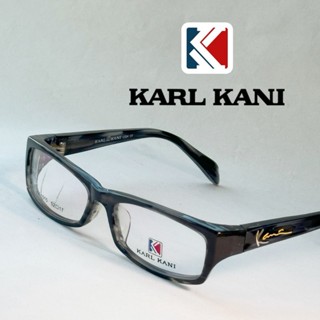 【 美國嘻哈品牌KARL KANI 】 街頭文化｜潮流休閒品牌｜紐約｜透灰｜出清｜長方框【唯光眼鏡 】