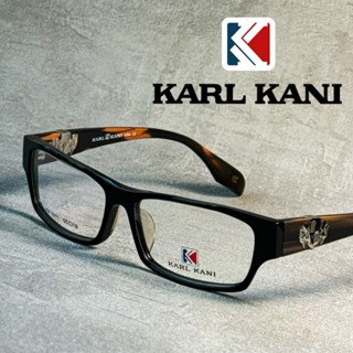 【 美國嘻哈品牌KARL KANI 】 街頭文化｜仿木紋｜黑｜潮流休閒品牌｜紐約｜鏡框｜出清｜長方框【唯光眼鏡 】