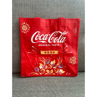 全新未使用 Coca-Cola 可口可樂 編織 購物袋 蛇年