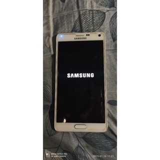 二手三星 Galaxy Note4 4G N910U ~幸運蝦店~32G 外觀無狀況 /白 附原廠觸控筆（ 含外盒)