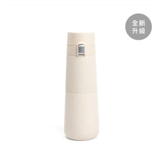 <全新> VIIDA✨Wasser 不鏽鋼內瓷保溫瓶2.0 (直飲款)-L/510ml-裸膚米