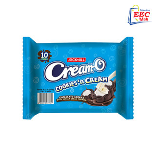 越南 夾心餅乾 Jack'n Jill Cream-O Cookies n Cream 香草風味可可 10入