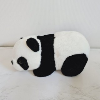 🍥全新現貨🍥贈一片竹葉 熊貓絨毛娃娃 抱竹子 panda 圓滾滾 手腕靠枕 手腕靠墊