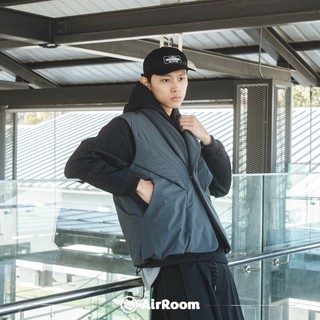 AirRoom 正品 2024AW 2024AW oqLiq Right Collar Vest 防撕布 風衣 背心