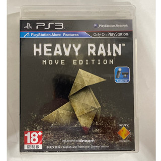二手 PS3 正版遊戲片 Heavy Rain 暴雨殺機