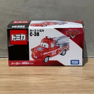 (bear)全新現貨 多美 TOMICA C38 C-38 汽車總動員 CARS 脫線 拖線 消防車 水庫車 閃電麥坤