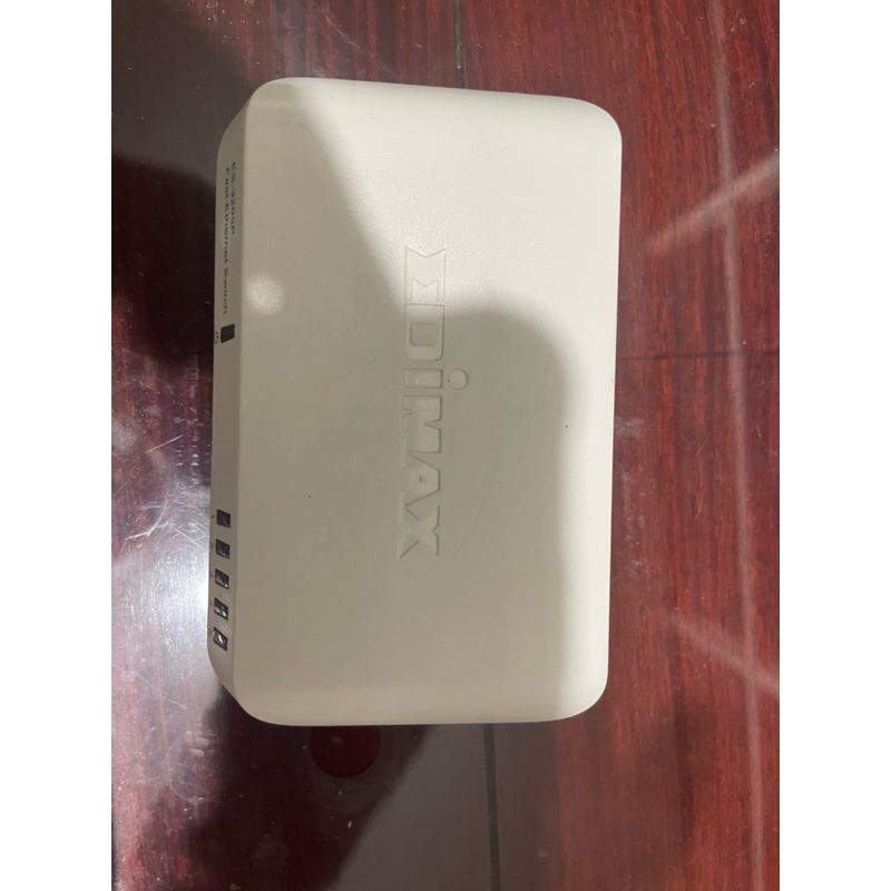 EDIMAX ES-3205P 白色好看 1005B 5埠10/100Mbps桌上型乙太網路交換器 很少使用