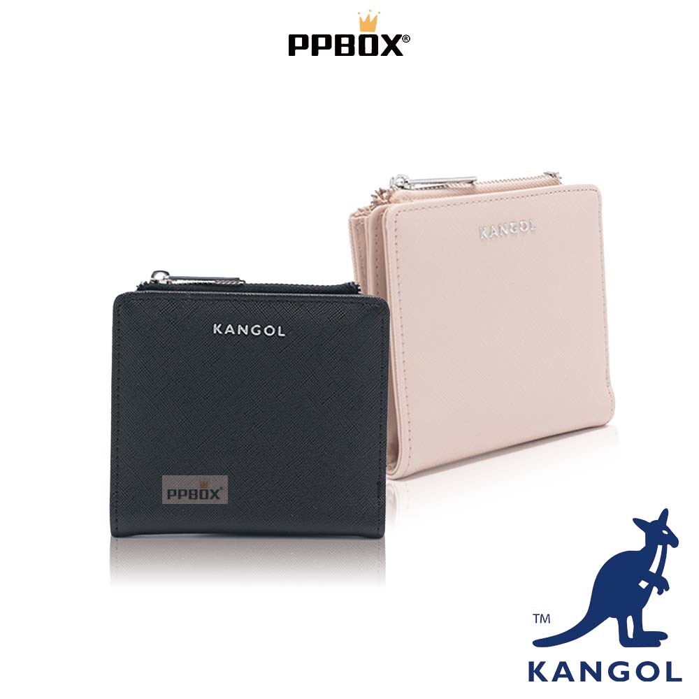 KANGOL 袋鼠 經典 LOGO 短夾【64528780】錢包 對開短夾 皮夾 名片夾 零錢包 包包 母親節 禮物