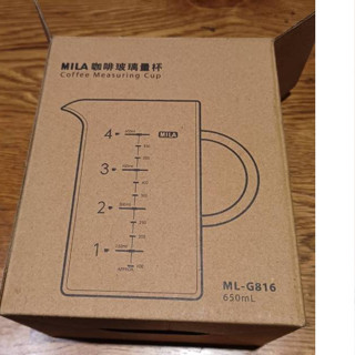 Mila/咖啡玻璃量杯/650ml