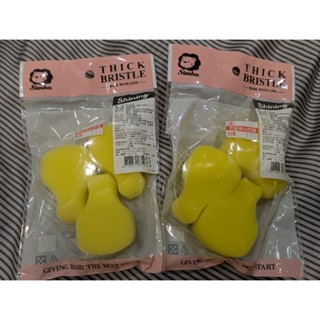 （全新）小獅王辛巴 極細海綿奶嘴刷替換包（3入，兩包一組）（搭配辛巴極細海美奶嘴霜組裝使用）