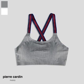 【pierre cardin 皮爾卡登女性內衣】透氣網眼後交叉運動背心