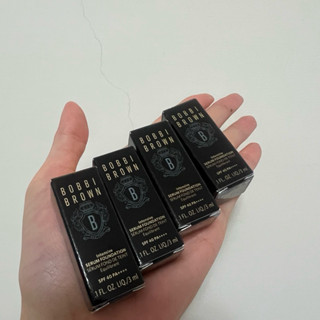 BOBBI BROWN 芭比布朗 旅行裝 完美輕感遮瑕筆2ml 一抹完美遮瑕冬蟲夏草極萃粉底霜 冬蟲夏草精華粉底液