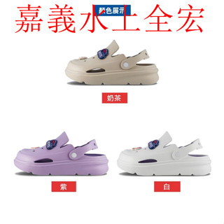 【KangaROOS 美國袋鼠鞋】女鞋 ROO CLOG 厚底洞洞鞋 厚底增高防水散熱 (KW41711)41717