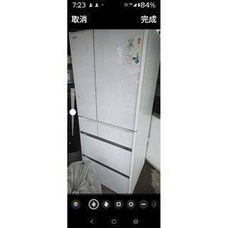 一級變頻，日本原裝~二手中古日立620公升6門鏡面變頻冰箱，型號R-G620FJ，2016年，保固3個月