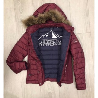 原價4500 極度乾燥 superdry 女外套 superdry 連帽 外套 防風 羽絨外套