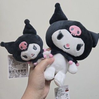 正版 三麗鷗 Sanrio 酷洛米 庫洛米 坐姿款 娃娃 玩偶 3吋 6吋 吊飾娃 Kuromi