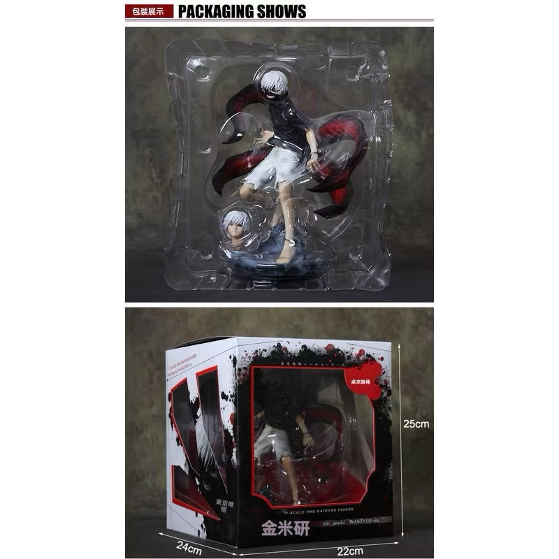 東京食屍鬼 金木研 可替換頭金木研 壽屋公仔模型 彩 東京喰種金木研覺醒 可替換頭公仔手辦模型