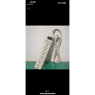 電腦延長線 I-SHENG 3孔6座 延長線