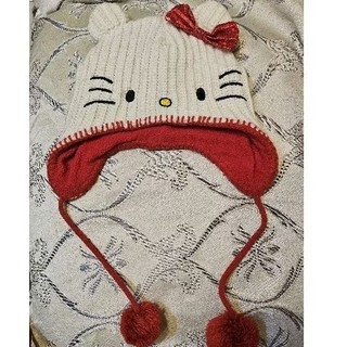 hello kitty 兒童保暖毛帽