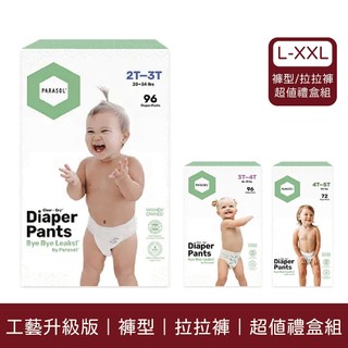 Parasol Clear + Dry™ 新科技水凝尿布｜工藝升級版｜果凍褲/拉拉褲｜禮盒組【佳兒園婦幼館】
