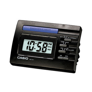 CASIO 時計屋 卡西歐 鬧鐘專賣店 DQ-541-1R LED照明 貪睡功能 含稅 保固一年 DQ-541D