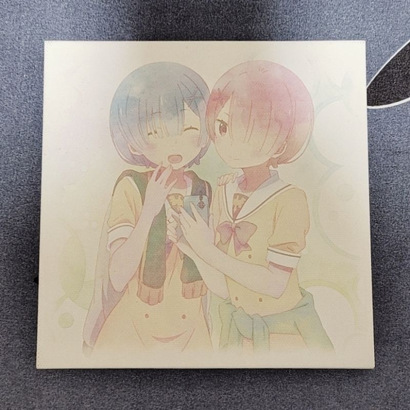 Re:從零開始的異世界生活 一番賞 E賞 厚畫板 雷姆 拉姆 Re:Zero 畫板 從零開始 異世界 收藏 紀念