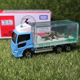 🔮正版開發票【歡樂堡】 tomica 會場車 no.5 鱷魚搬運車 移動水族館 ud trucks 三星 動物車
