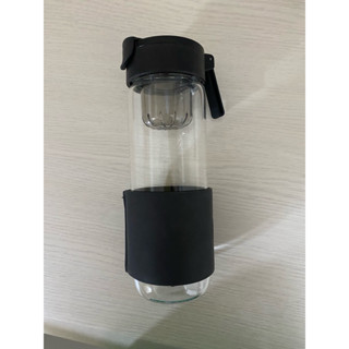 磁彈杯 磁吸玻璃沖茶器600ml 隨身泡茶