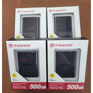 創見 Transcend ESD270C 500G SSD Type-C 行動固態外接硬碟