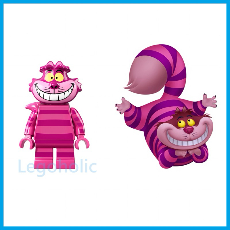 LEGO 樂高 迪士尼 人偶包 71012 貓 柴郡貓 妙妙貓 有底板 有說明書 無外袋