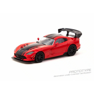 TARMAC WORKS 1/64 道奇 Dodge Viper ACR Extreme 極限毒蛇 紅色 東海模型