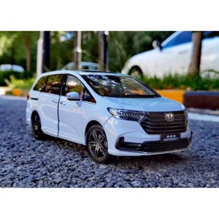 《星探者車庫》送車牌！ 原廠精品 1/18 Honda 本田 Odyssey 奧德賽 模型車 1:18