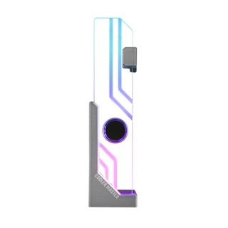 CoolerMaster酷碼 Atlas ARGB 顯示卡支撐架/無限鏡面強化玻璃/鋁製支架