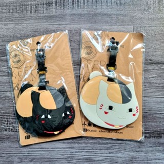 ♡臺灣現貨♡夏日友人帳 貓咪老師 行李箱吊牌 行李名牌 軟膠吊牌 出國旅行商品