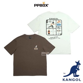 kangol 袋鼠 模型 拼圖 潮流 短t【64251081】時尚 短袖 衣服 情侶款 大尺碼短袖 涼感衣 日韓穿搭