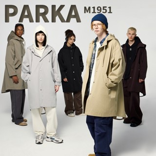 𝙄𝙄 美式工裝 M51 PARKA 連帽寬鬆風衣外套 中長款 派克大衣 大尺碼 復古穿搭 工裝 男女通用