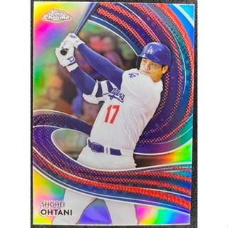 MLB 球員卡 道奇 Shohei Ohtani 大谷翔平 2024 Topps Chrome Strokes 亮面特卡