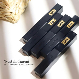 全新正品 YSL 新色 314 315 312 313 302奢華緞面絨霧唇膏 小黑條