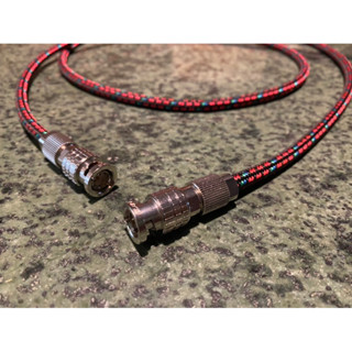 [ 沐耳 ] 75 歐姆數位同軸SPDIF訊號線 ：日本Canare BNC + Audioquest VDM-X鍍銀線