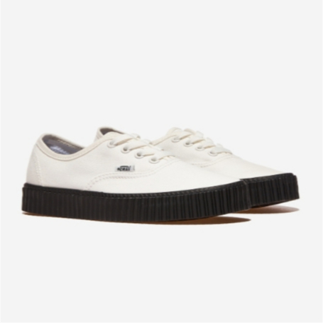 JUMBLE｜韓國代購  VANS Authentic Creeper 黑白 鬆糕 厚底 帆布鞋