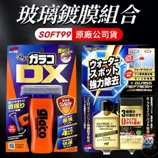 【免運附發票】 SOFT99 雨敵 免雨刷 DX 玻璃復活劑 經典組合 耐久性 操作性 玻璃車窗 撥水劑 撥水 防水