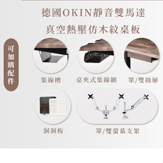 irocks電動升降桌 配件加購賣場 PCPARTY