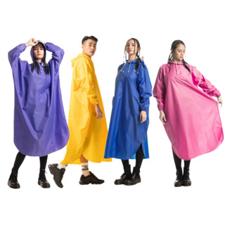 【 鱷魚牌 Crocodile 】典藏尼太空型雨衣 套頭式