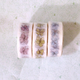 ◎全新◎ 默代誌 扭蛋 紙膠帶 繡球花 Tiny Flowers