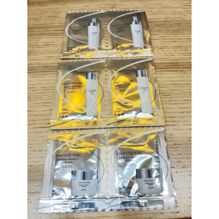 2024年最新品 ALBION 奧碧虹 賦活緊緻彈力滲透乳/ 活化液/ 膠原霜 1組2包 專櫃試用包小樣