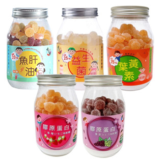 《番薯先生》臺灣製 味の棒 魚肝油軟糖 魚肝油+鈣 水果軟糖 葉黃素 益生菌軟糖 兒童魚肝油軟糖 味之棒 膠原蛋白