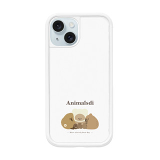 COMPLE｜MagSafe感應式卡槽防摔殼_悠遊卡手機殼 x 磁吸無線充電 For iPhone（擠擠小動物）